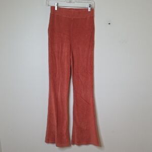 Women's Orange Cord Flare  Ahh-mazingly Soft  AMERICAN EAGLE SZ SMALL